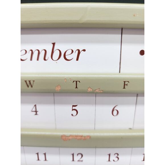 Vintage Thomas Kinkade Perpetual Calendar - Picture 3 of 12